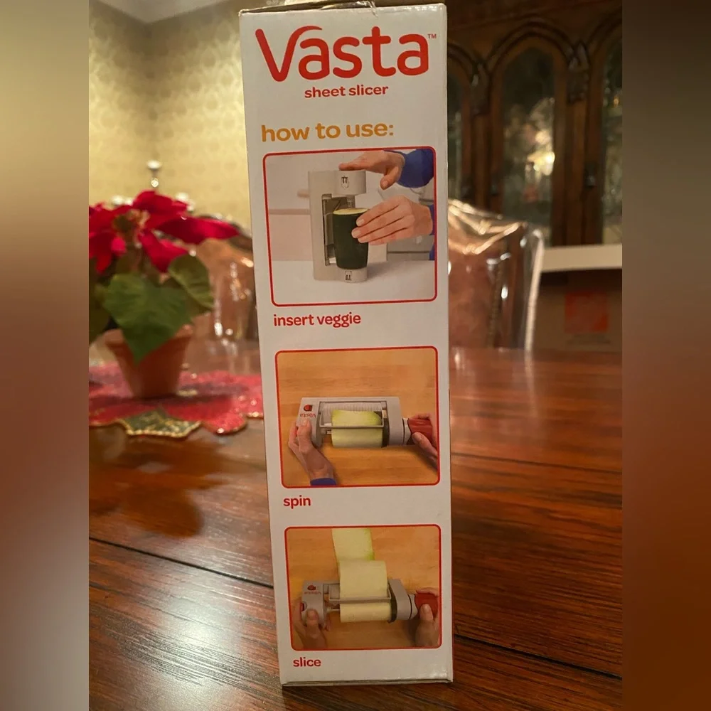 Vasta sheet sliced